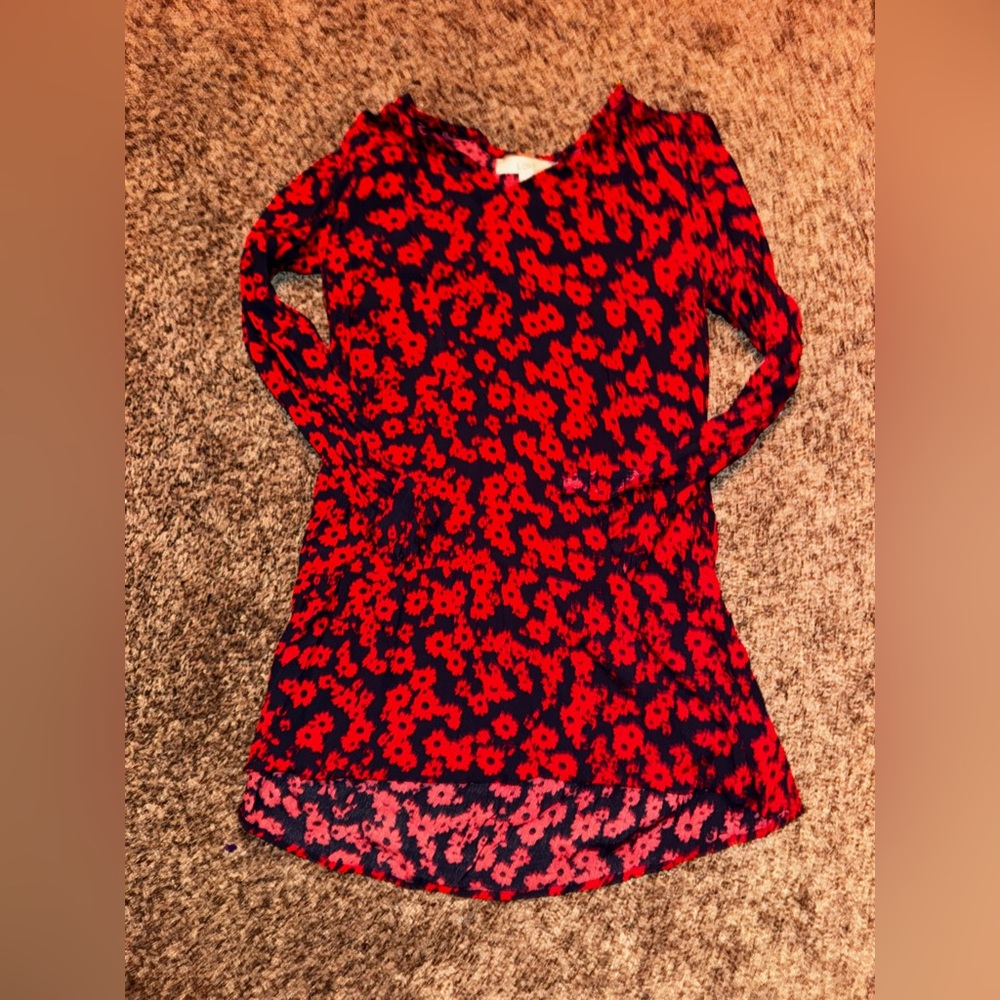 Loft Short Floral Dress or Long Shirt